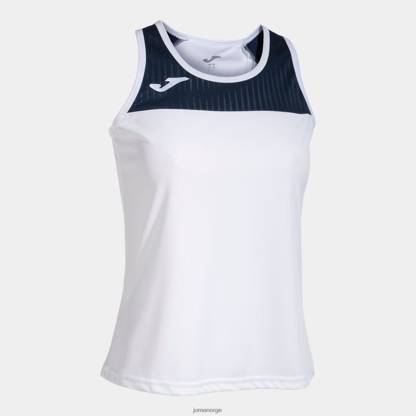 nei Joma tank top montreal hvit marineblå FBD0T01675 kvinner