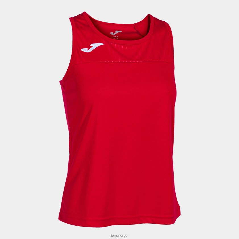 nei Joma tank top montreal rød FBD0T03852 kvinner
