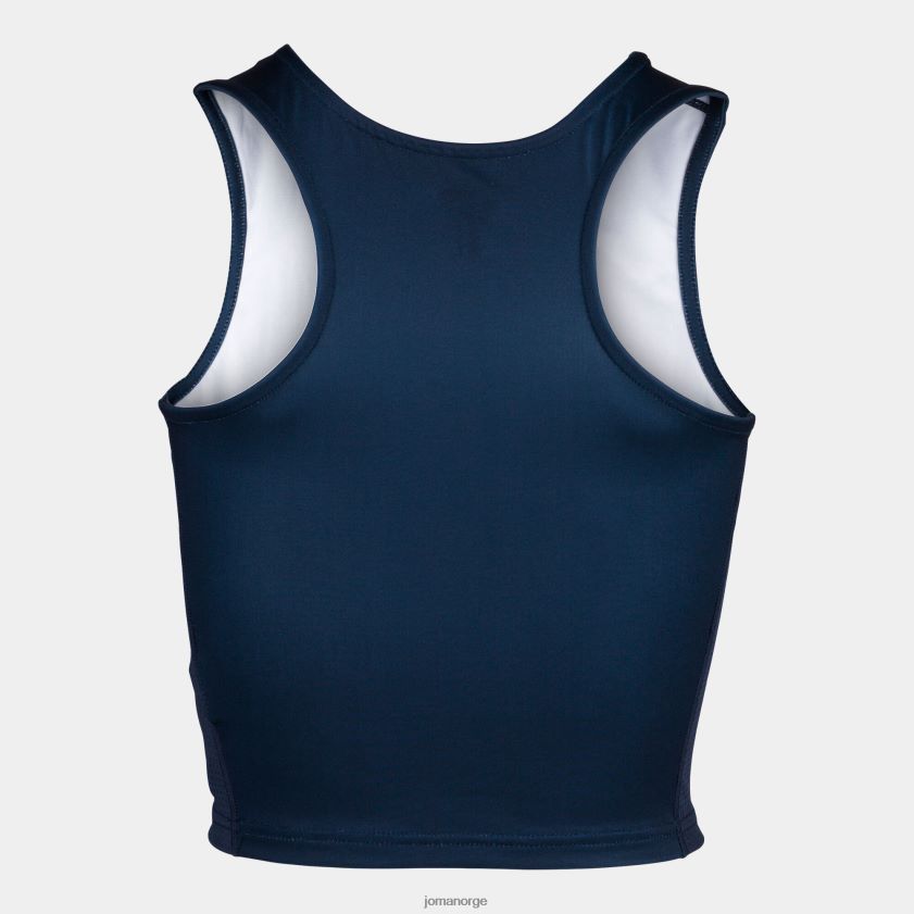 nei Joma tank-top olimpia marineblå fluorescerende gul FBD0T02388 kvinner