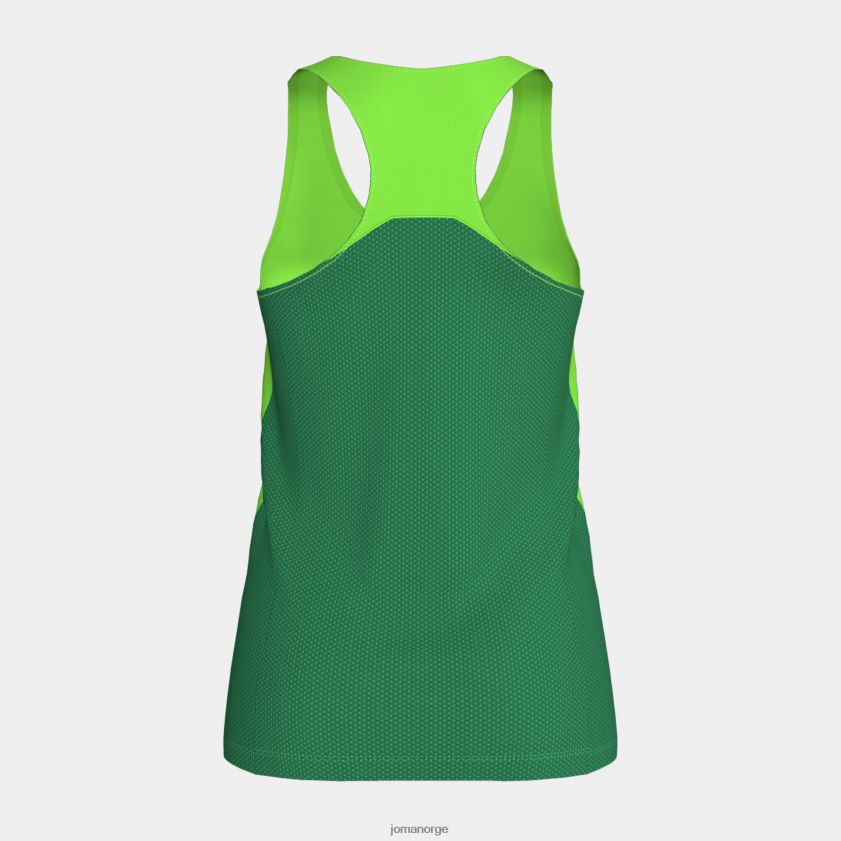 nei Joma tank top r-vinner fluorescerende grønn FBD0T03864 kvinner