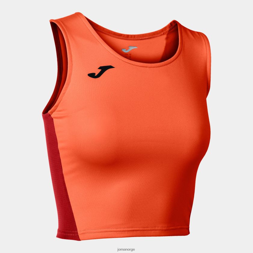 nei Joma tank-top r-vinner fluorescerende oransje FBD0T01865 kvinner