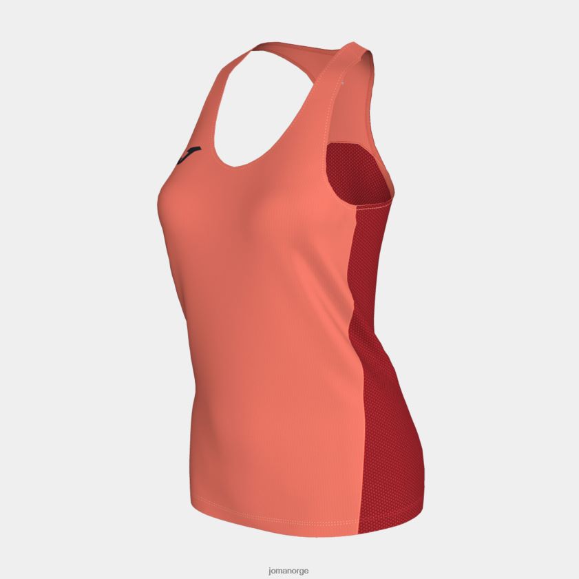 nei Joma tank top r-vinner fluorescerende oransje FBD0T01983 kvinner