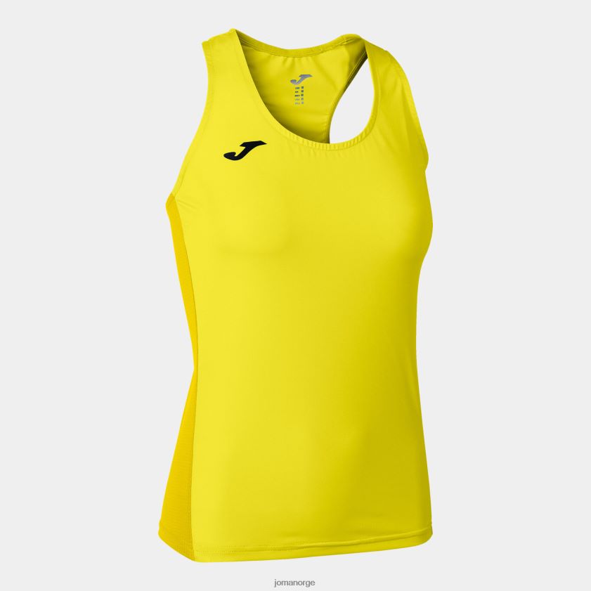 nei Joma tank top r-vinner gul FBD0T02422 kvinner