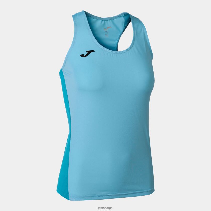 nei Joma tank top r-vinner himmelblå FBD0T03866 kvinner