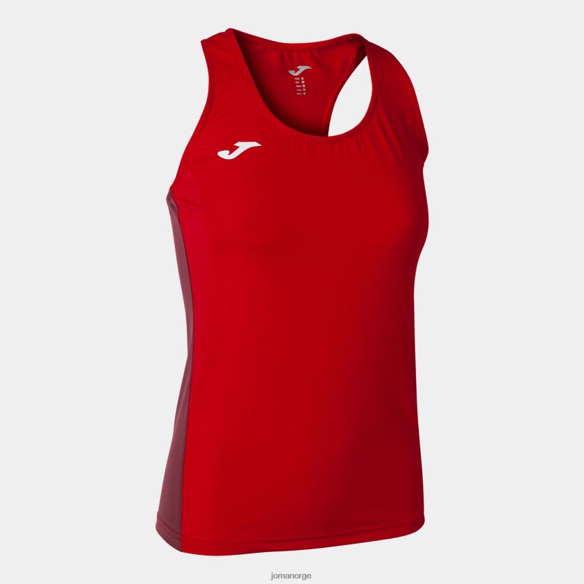 nei Joma tank top r-vinner rød FBD0T02079 kvinner