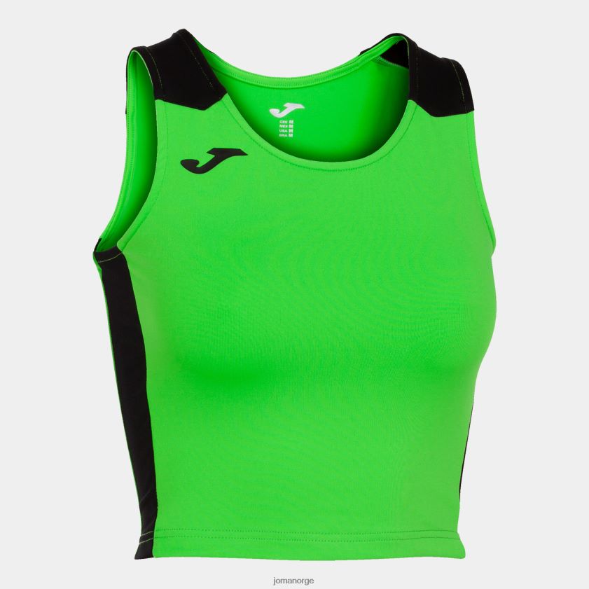 fluorescerende grønn svart