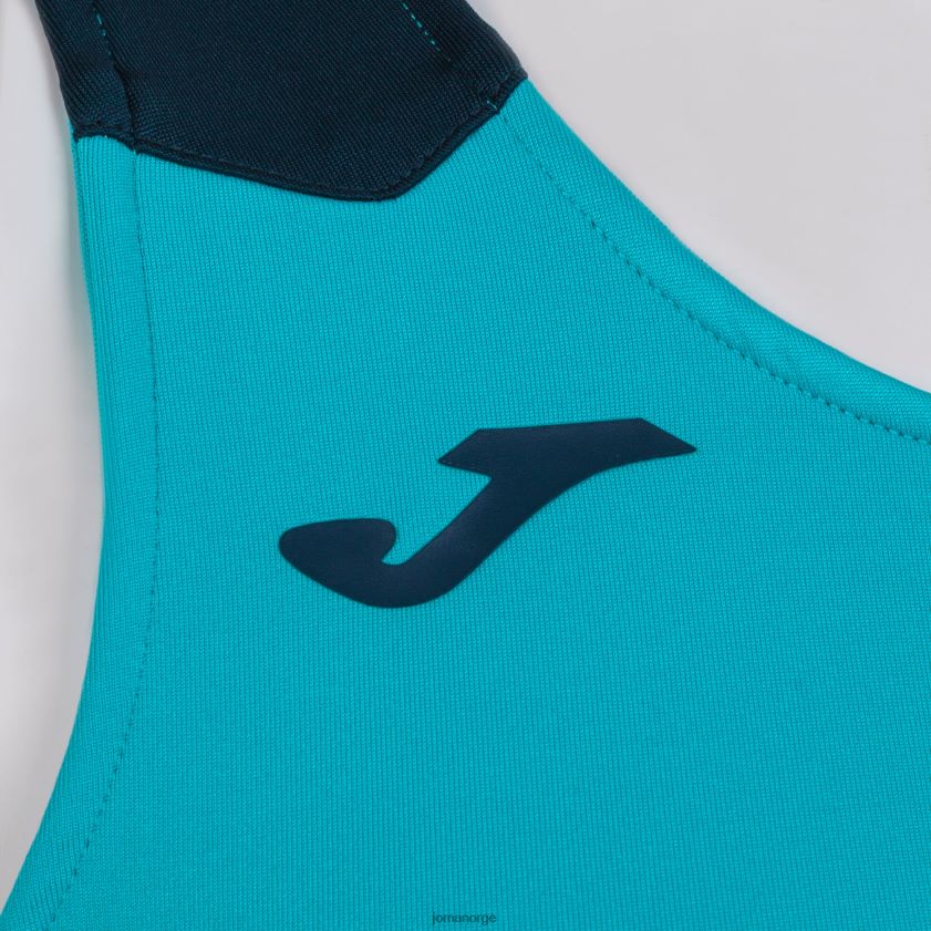 nei Joma tank-top rekord ii fluorescerende turkis marineblå FBD0T02123 kvinner