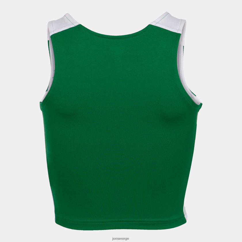 nei Joma tank-top rekord ii grønn hvit FBD0T02370 kvinner