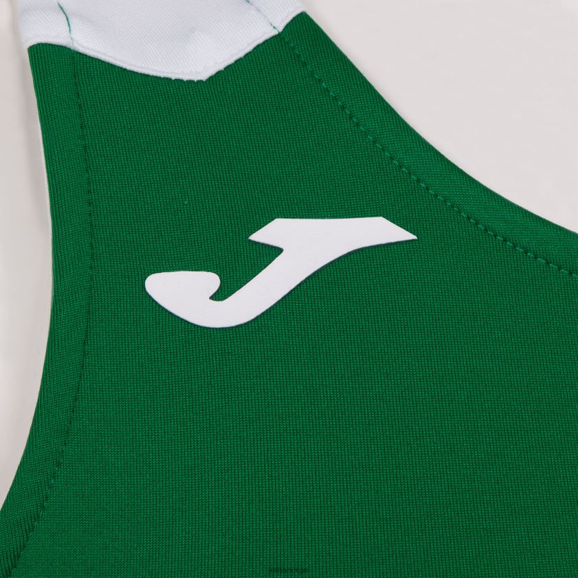 nei Joma tank-top rekord ii grønn hvit FBD0T02370 kvinner