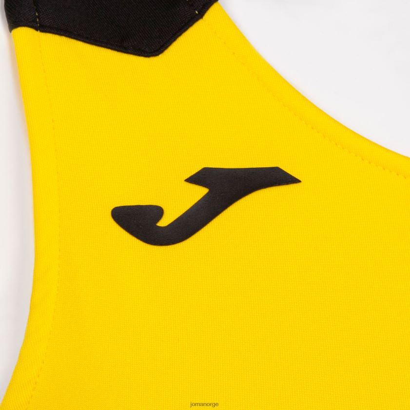 nei Joma tank-top rekord ii gul svart FBD0T03691 kvinner