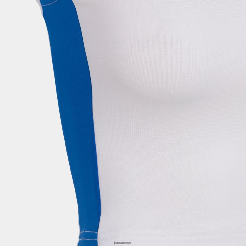nei Joma tank-top rekord ii hvit kongeblå FBD0T02367 kvinner