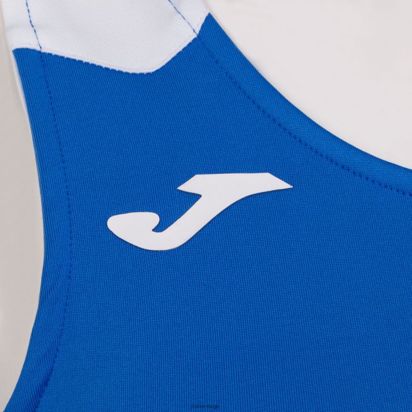 nei Joma tank-top rekord ii kongeblå hvit FBD0T01633 kvinner