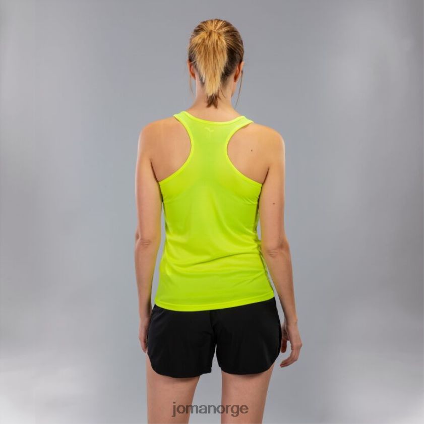 nei Joma tank top siena ii fluorescerende gul FBD0T02254 kvinner