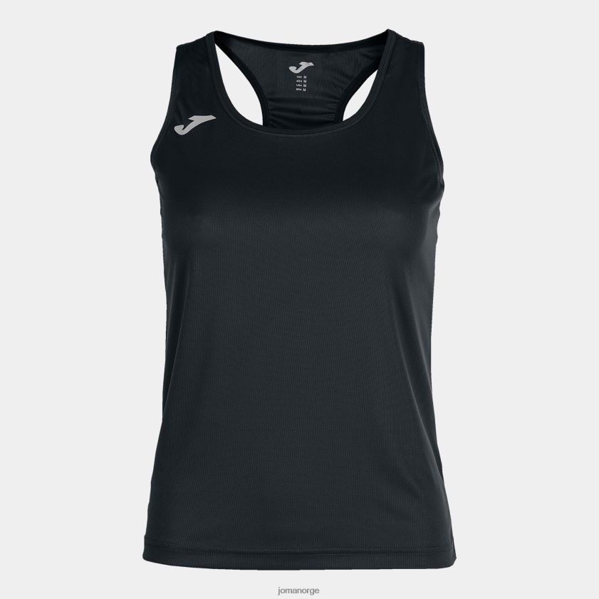 nei Joma tank top siena ii svart FBD0T02264 kvinner