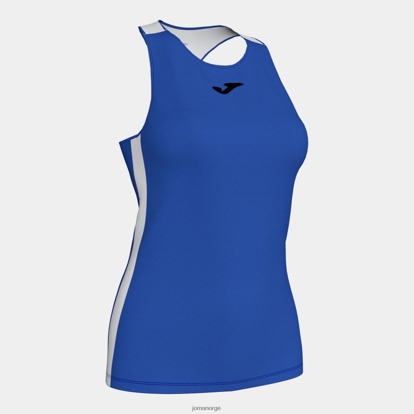 nei Joma tank top torneo kongeblå hvit FBD0T02671 kvinner