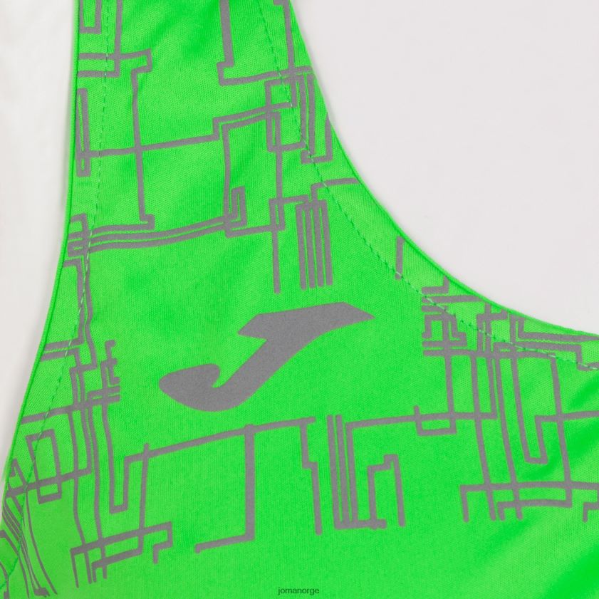 nei Joma tank topp elite viii fluorescerende grønn FBD0T01834 kvinner