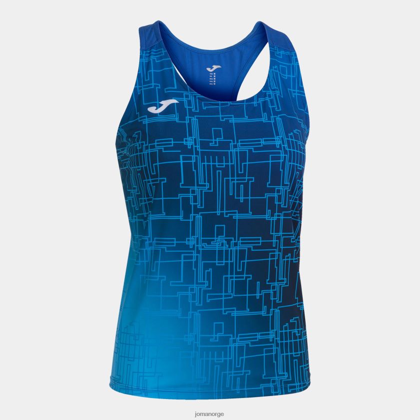 nei Joma tank topp elite viii kongeblå FBD0T03856 kvinner