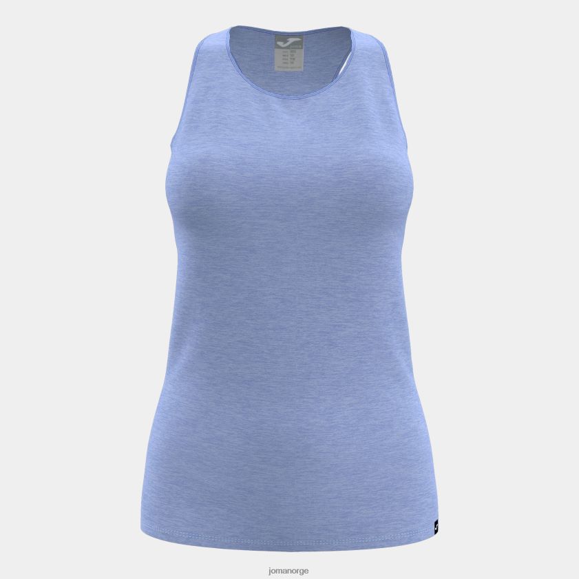 nei Joma tank topp oase blå FBD0T02463 kvinner