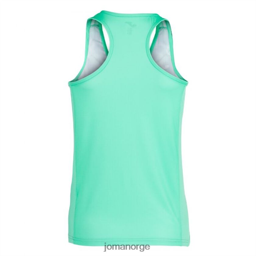 nei Joma tank topp olimpia grønn svart FBD0T03887 kvinner