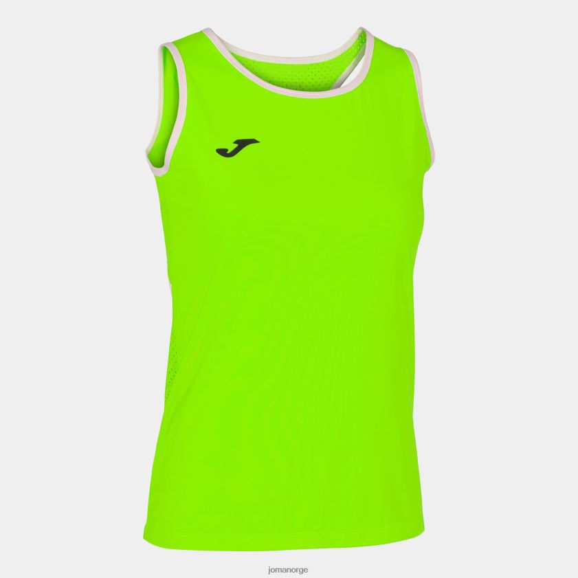 nei Joma tank topp pause fluorescerende grønn FBD0T02469 kvinner