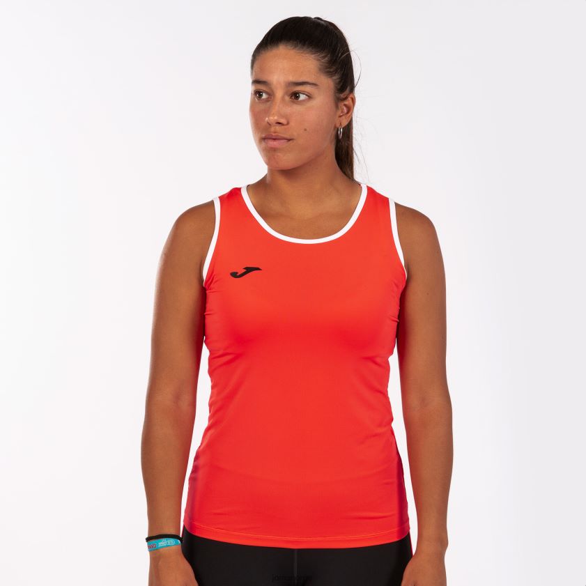 nei Joma tank topp pause fluorescerende koraller FBD0T03683 kvinner