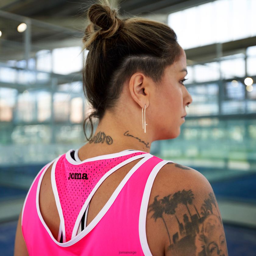 nei Joma tank topp pause fluorescerende rosa FBD0T02106 kvinner