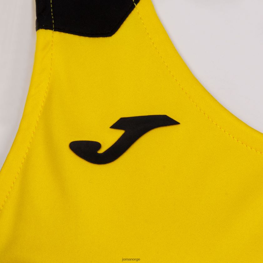 nei Joma tank topp rekord ii gul svart FBD0T01813 kvinner
