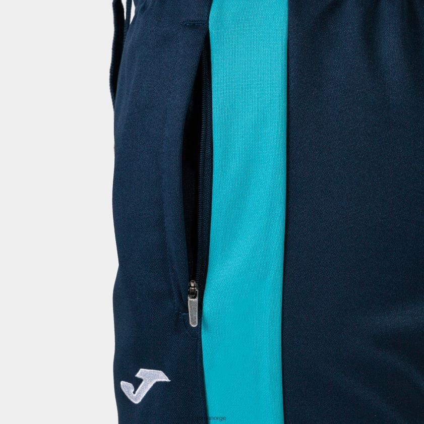 nei Joma økomesterskap i treningsdrakt marineblå fluorescerende turkis FBD0T02220 kvinner