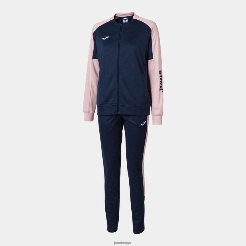 nei Joma økomesterskap i treningsdrakt marineblå rosa FBD0T03954 kvinner
