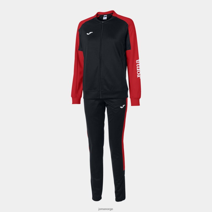 nei Joma økomesterskap i treningsdrakt svart, rød FBD0T02381 kvinner