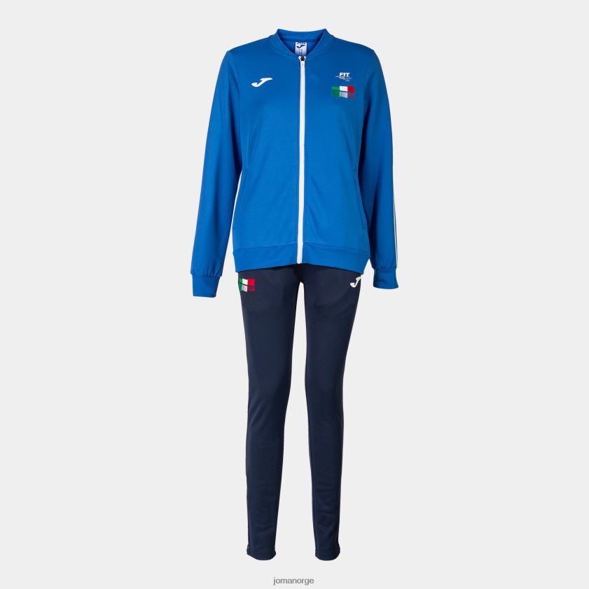 nei Joma treningsdress italiensk tennisforbund kongeblå FBD0T01989 kvinner