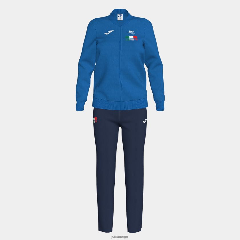 nei Joma treningsdress italiensk tennisforbund kongeblå FBD0T02288 kvinner