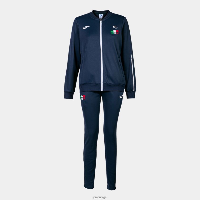 nei Joma treningsdress italiensk tennisforbund marineblå FBD0T01623 kvinner