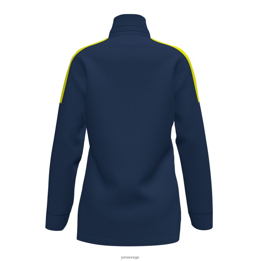 nei Joma anorakk trivor marineblå fluorescerende gul FBD0T02458 kvinner