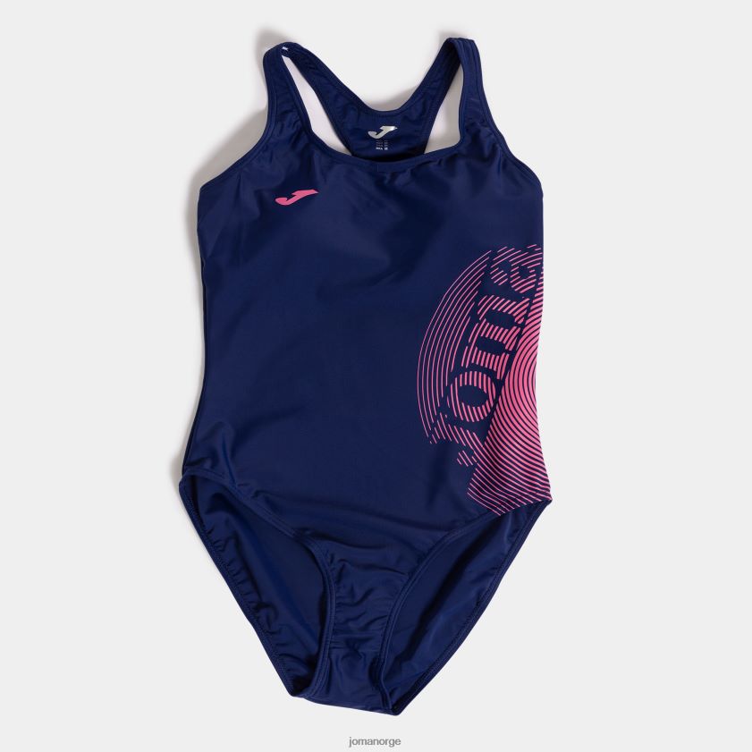 nei Joma badedrakt lake ii blå fuchsia FBD0T03751 kvinner