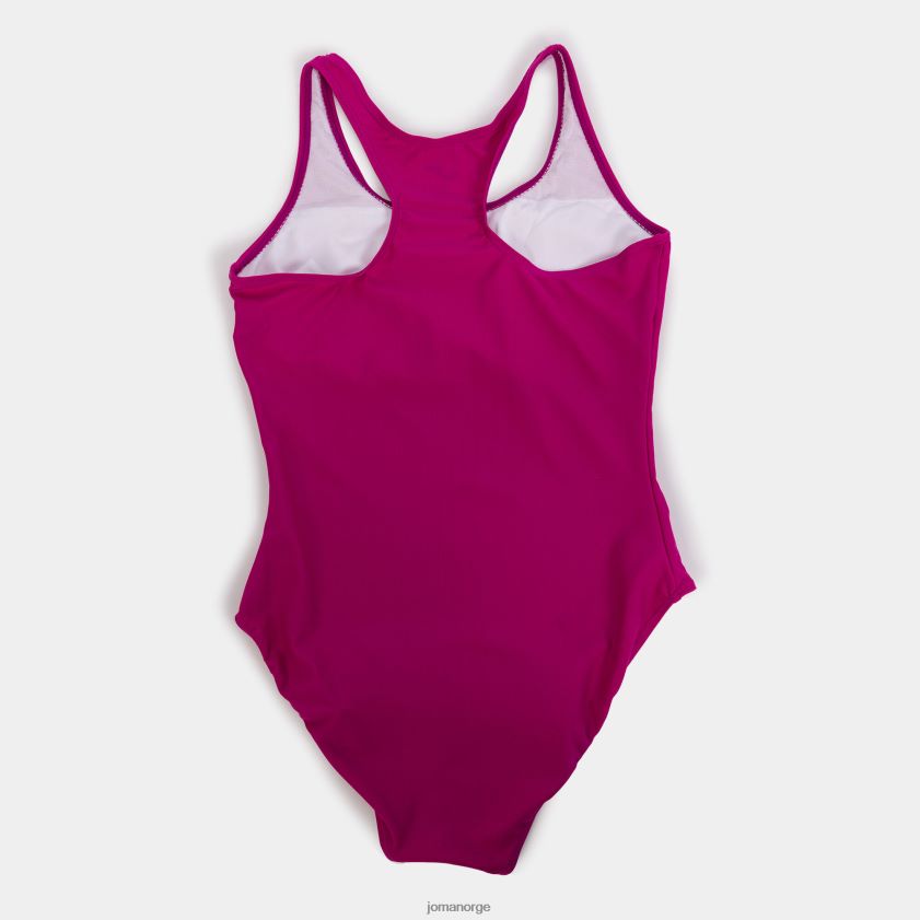 nei Joma badedrakt lake ii fuchsia hvit FBD0T02444 kvinner