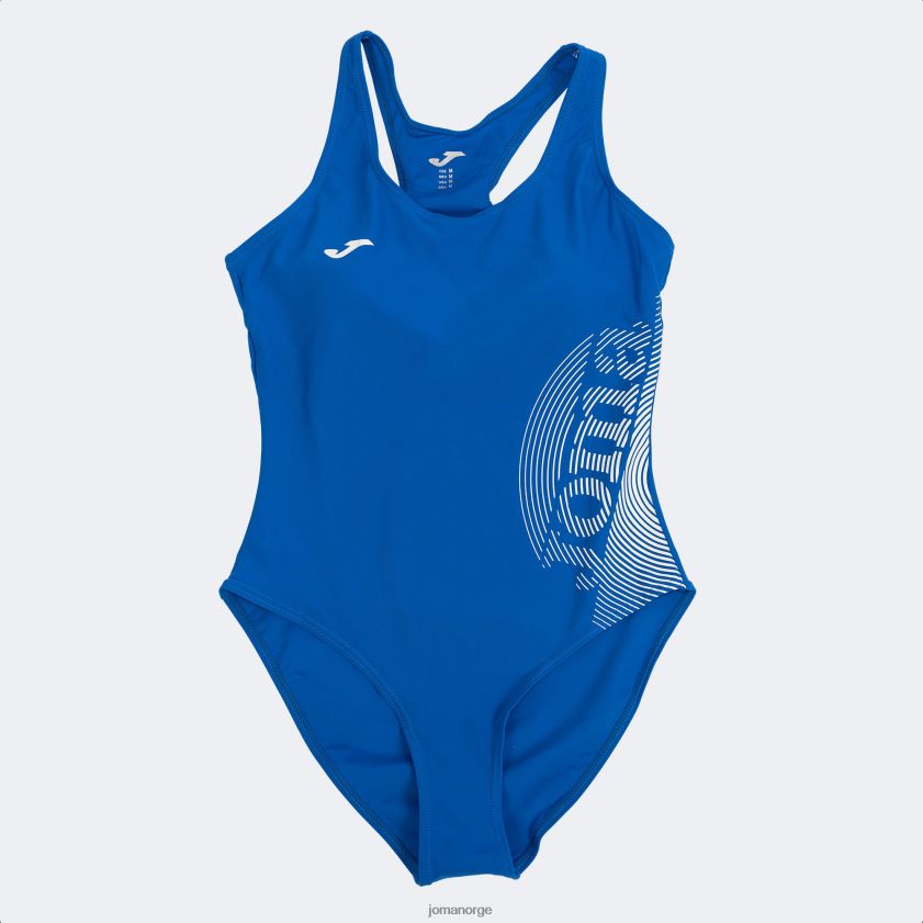 nei Joma badedrakt lake ii kongeblå hvit FBD0T02091 kvinner