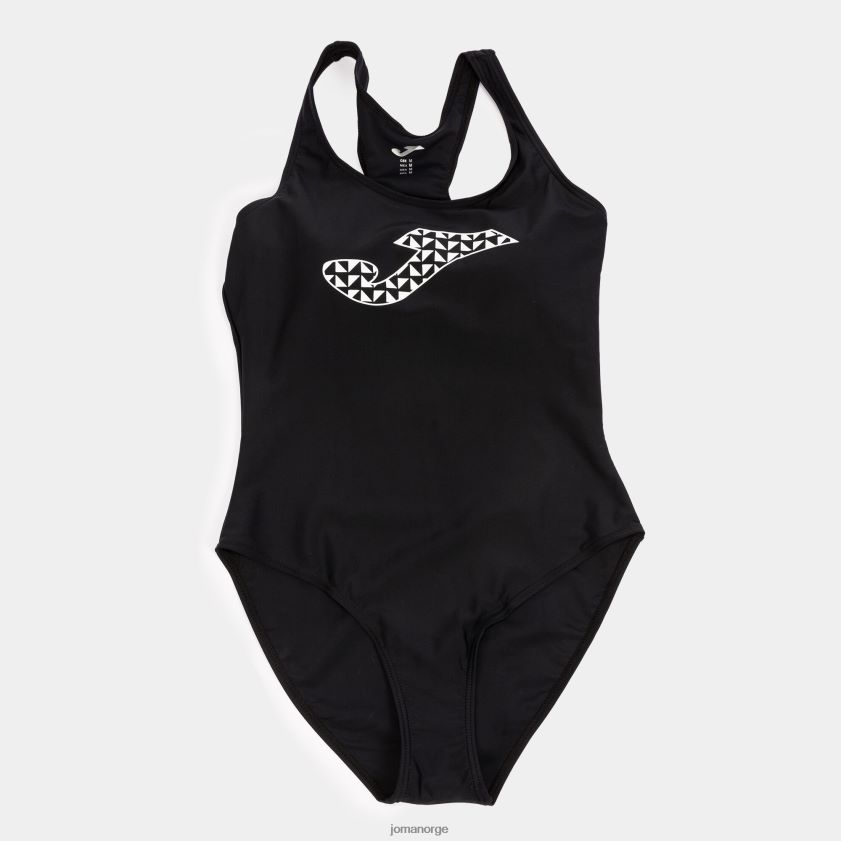 nei Joma badedrakt lake iii svart hvit FBD0T01968 kvinner