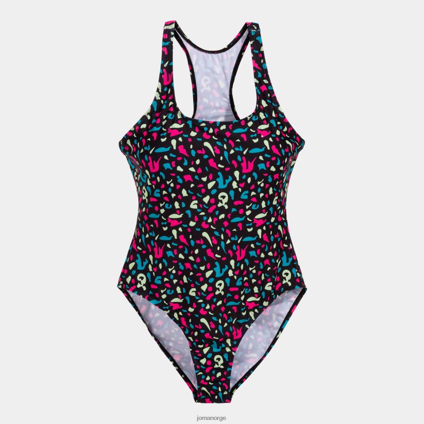 nei Joma badedrakt santa monica svart FBD0T02485 kvinner