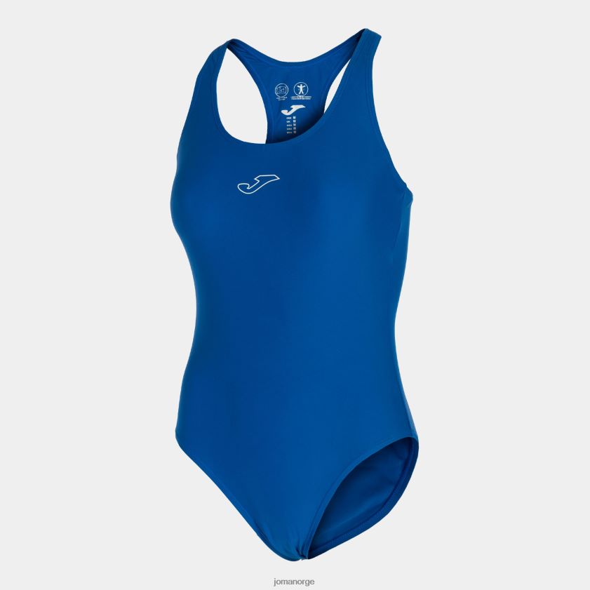 nei Joma badedrakt sprut kongeblå FBD0T02647 kvinner