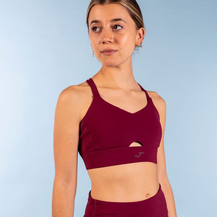 nei Joma kjerne for sports-BH burgunder FBD0T01822 kvinner
