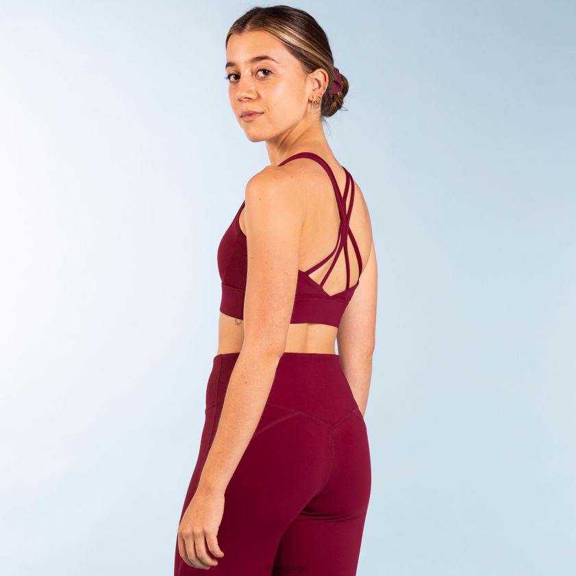 nei Joma kjerne for sports-BH burgunder FBD0T01822 kvinner
