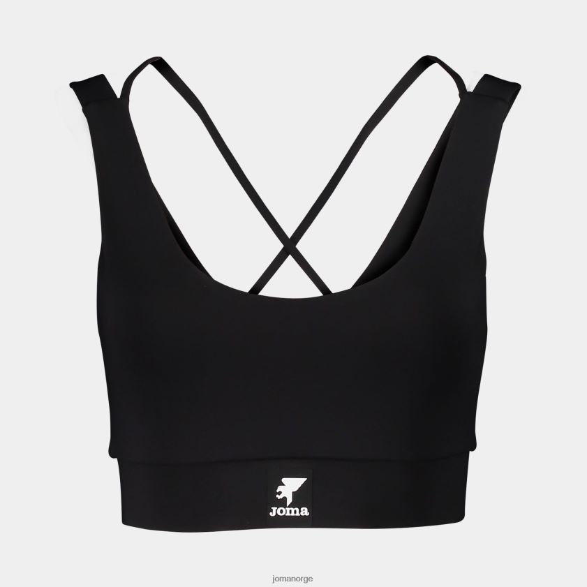 nei Joma sports-bh daphne svart FBD0T02161 kvinner