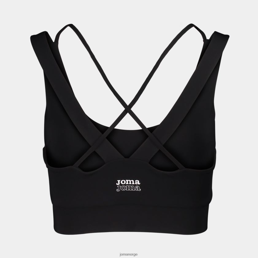 nei Joma sports-bh daphne svart FBD0T02161 kvinner