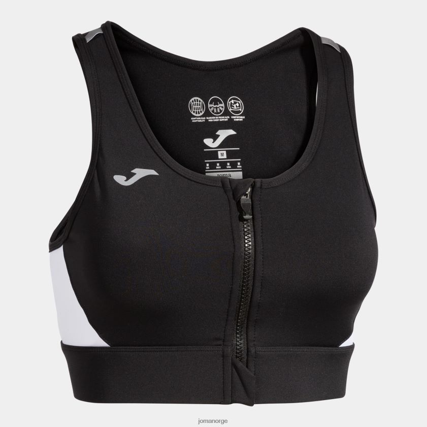 nei Joma sports-bh r-natt svart hvit FBD0T02052 kvinner