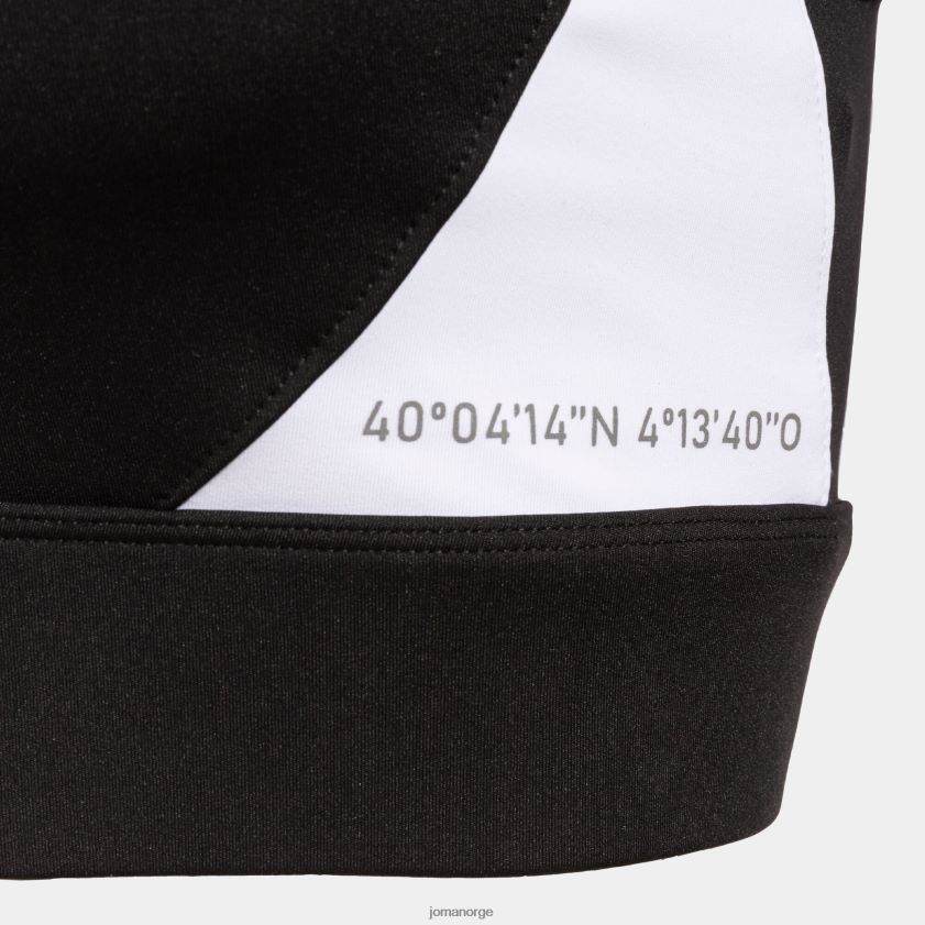 nei Joma sports-bh r-natt svart hvit FBD0T02052 kvinner