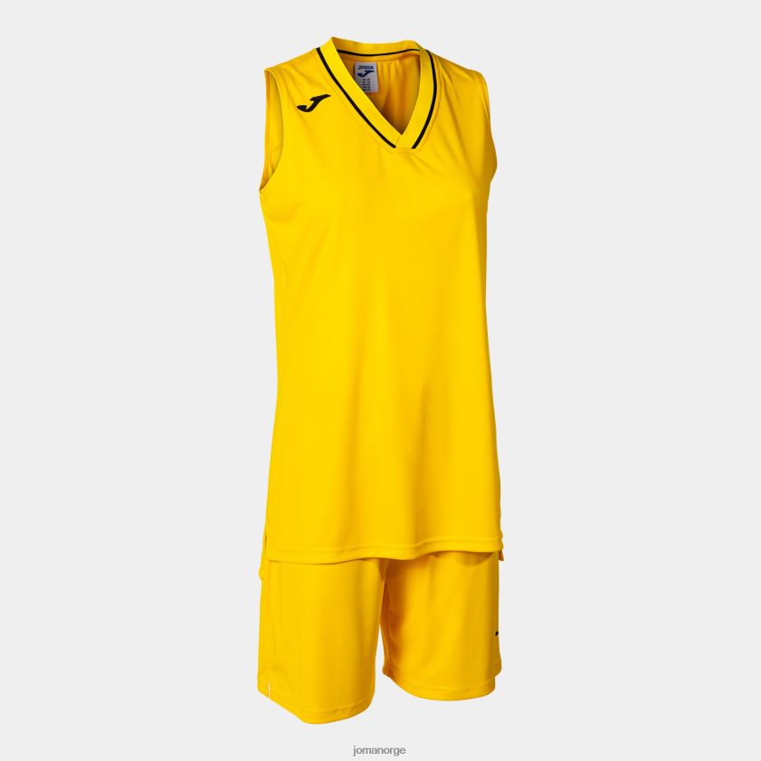nei Joma sett atlanta gul svart FBD0T02516 kvinner