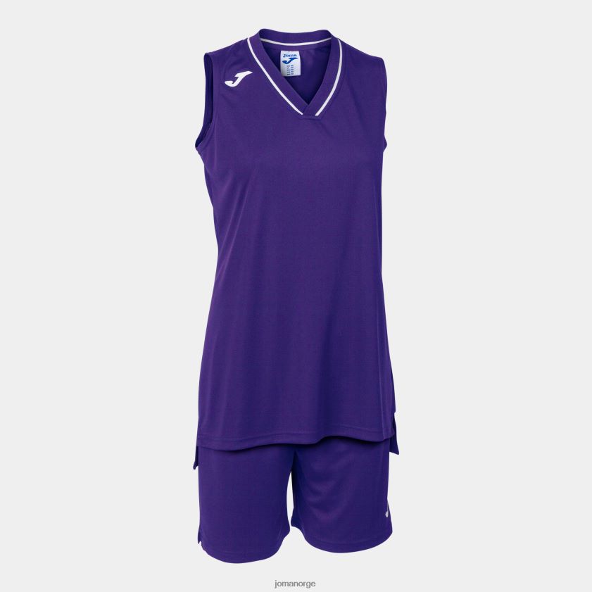 nei Joma sett atlanta lilla hvit FBD0T02642 kvinner