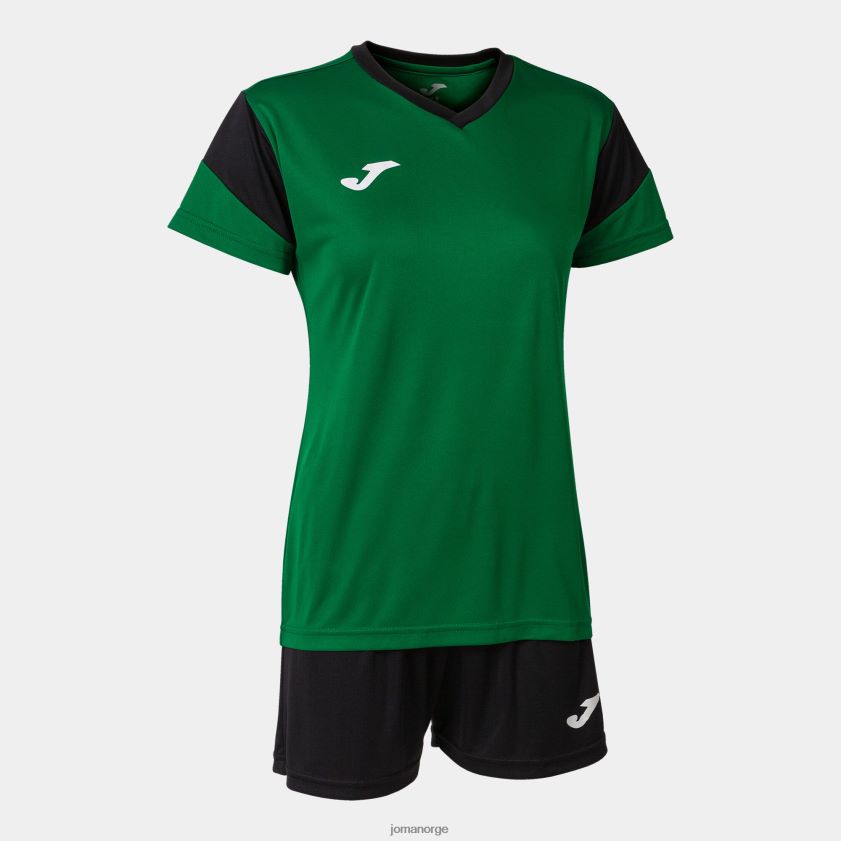 nei Joma sett føniks grønn svart FBD0T02519 kvinner