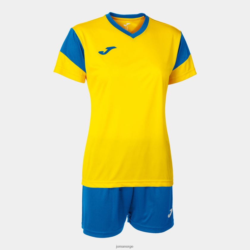 nei Joma sett føniks gul kongeblå FBD0T02514 kvinner